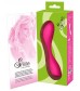 Розовый силиконовый вибратор G-Punkt-Vibrator - 16,7 см.