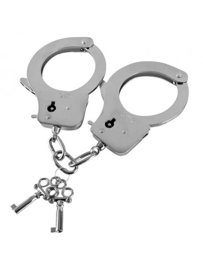 Наручники из листового металла с ключами Metal Handcuffs