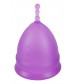 Фиолетовая менструальная чаша Menstrual Cup Large