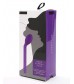 Фиолетовый G-стимулятор Bgee Classic Plus - 20 см.