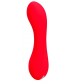Красный мини-вибратор Skadi - 11,7 см.