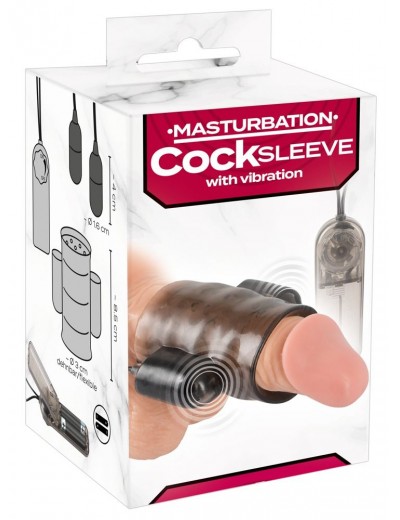 Насадка на пенис для мастурбации Cock Sleeve