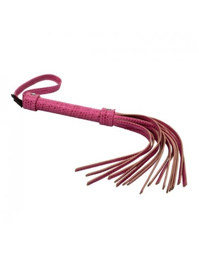 Розовая плеть Tickle Me Pink Flogger - 45,7 см.