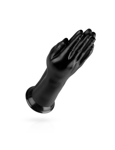 Черный стимулятор Double Trouble Fisting Dildo - 30,7 см.