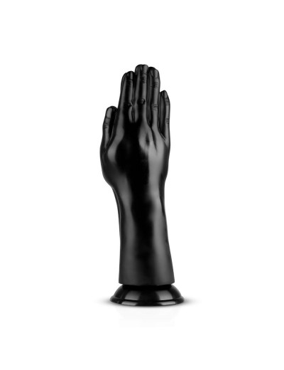 Черный стимулятор Double Trouble Fisting Dildo - 30,7 см.