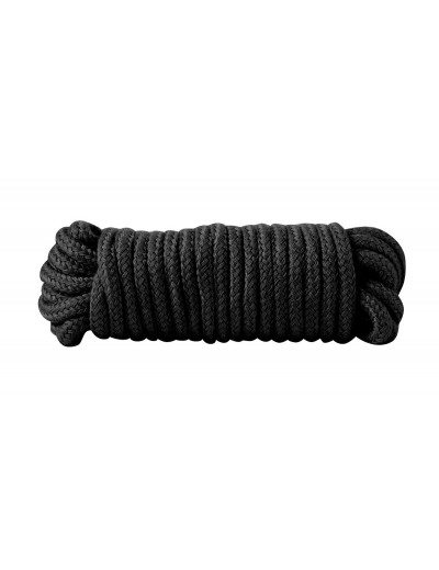 Чёрная хлопковая верёвка Bondage Rope 16 Feet - 5 м.