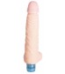 Телесный вибромассажёр Vibro Realistic Cock Dildo - 18 см.