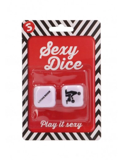 Игральные кубики Sexy Dice с местами и позами