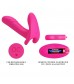 Розовый мультифункциональный вибратор Remote Control Massager