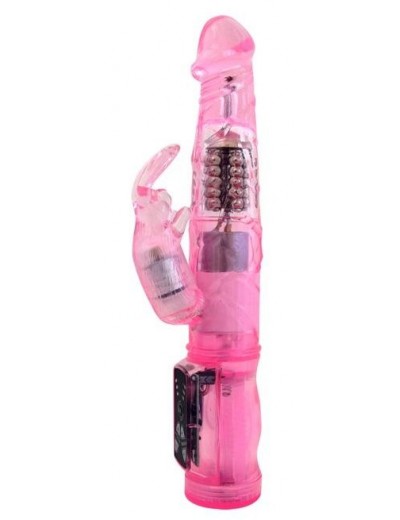 Розовый вибратор-ротатор What You Need - 21,5 см.