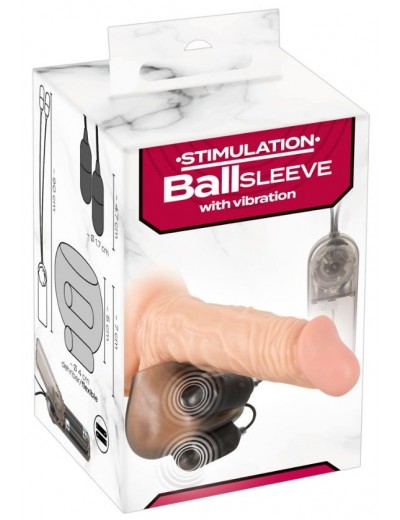 Вибратор для яичек Ball Sleeve with Vibration