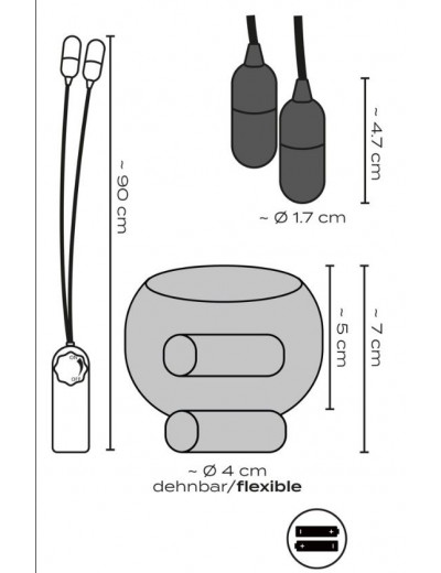 Вибратор для яичек Ball Sleeve with Vibration