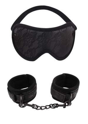 Черный эротический набор Temptation Bondage Kit
