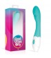 Зеленый вибратор для G-стимуляции Tate G-Spot Vibrator - 20 см.