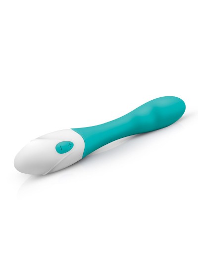 Зеленый вибратор для G-стимуляции Tate G-Spot Vibrator - 20 см.