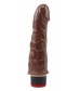 Коричневый вибратор-реалистик 7” Vibe Cock - 18 см.