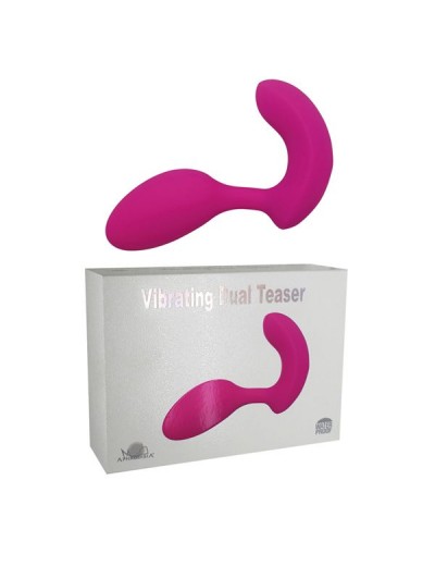 Розовый вибратор Vibrating Dual Teaser
