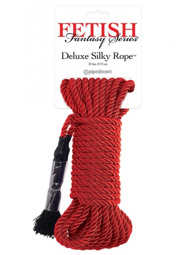 Красная веревка для фиксации Deluxe Silky Rope - 9,75 м.