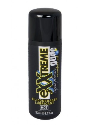 Смазка  на силиконовой основе для анального секса Exxtreme Glide - 50 мл.