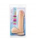 Телесный фаллоимитатор 8 Inch Sensa Feel Dildo - 20,3 см.