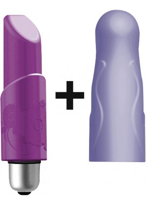Фиолетовый вибронабор Joystick Ladylike