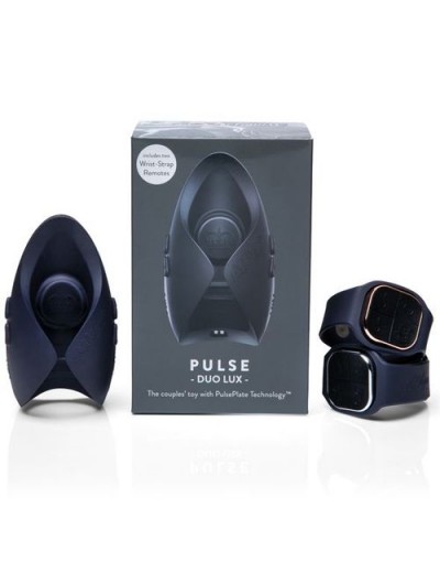 Инновационный мастурбатор PULSE Duo Lux с 2 пультами-часами