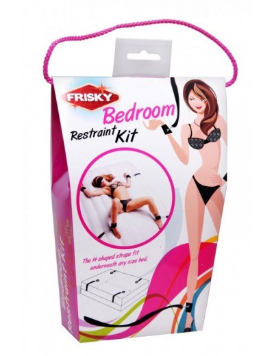Бондаж для фиксации на кровати Frisky Bedroom Restraint Kit