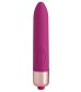 Ярко-розовая гладкая вибропуля Afternoon Delight Bullet Vibrator - 9 см.