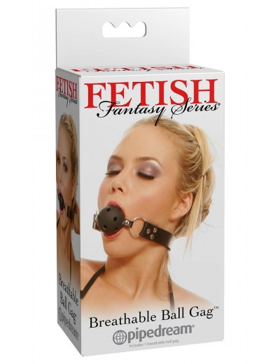 Кляп с отверстиями Breathable Ball Gag