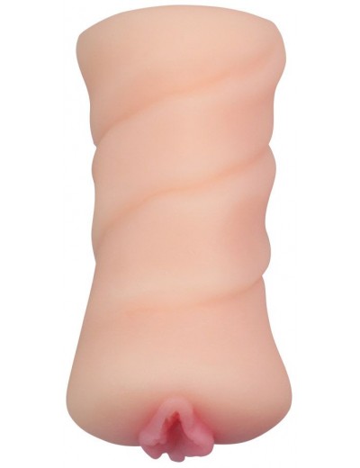 Телесный мастурбатор-вагина X-Basic Pocket Pussy без вибрации