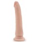 Телесный фаллоимитатор 8.5 Inch Silicone Dildo - 21,6 см.