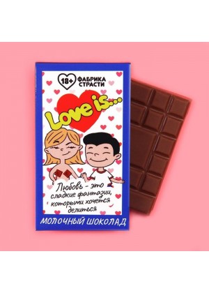 Молочный шоколад «Love is» - 27 гр.