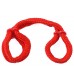 Красные верёвочные оковы на руки или ноги Silk Rope Love Cuffs