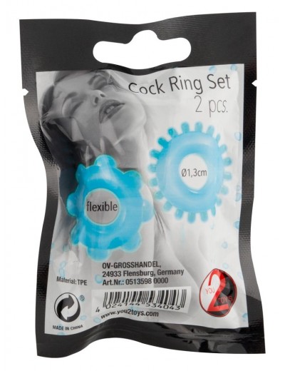 Набор из 2-х колец для пениса Penis Cock Ring