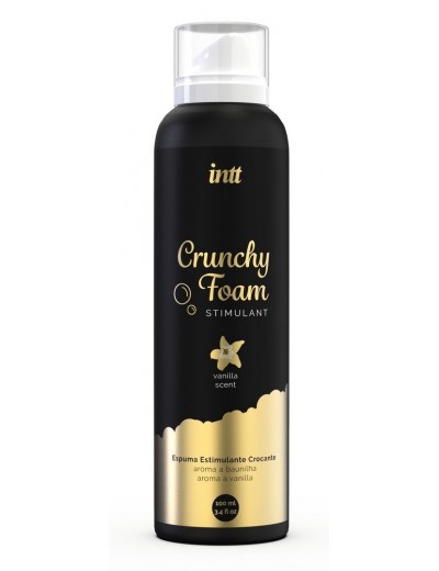 Пенка для массажа Crunchy Foam Stimulant Vanilla - 100 мл.