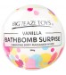 Бомбочка для ванны Bath Bomb Surprise Vanilla + вибропуля