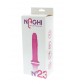 Розовый вибратор NAGHI NO.23 RECHARGEABLE VIBRATOR - 17 см.