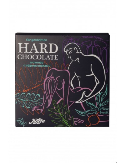 Шоколад с афродизиаками для мужчин JuLeJu Hard Chocolate - 9 гр.