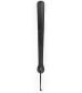 Черная гладкая классическая шлепалка с ручкой - 48 см.