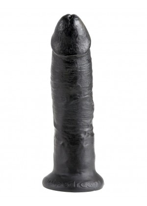 Чёрный фаллоимитатор 9  Cock - 22,9 см.