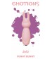 Розовый мини-вибратор с ушками Emotions Funny Bunny Light pink