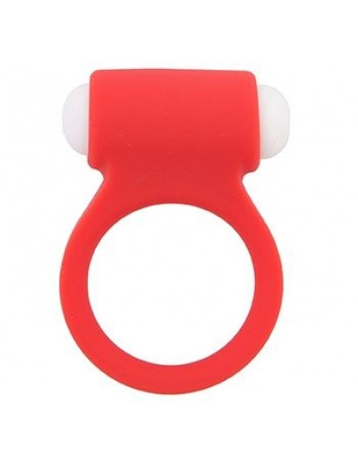 Красное эрекционное виброкольцо LIT-UP SILICONE STIMU RING 3 RED