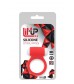 Красное эрекционное виброкольцо LIT-UP SILICONE STIMU RING 3 RED