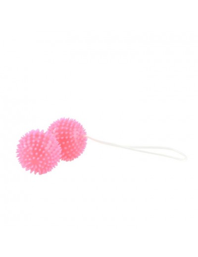 Розовые вагинальные шарики Love Balls