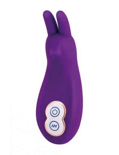 Фиолетовый клиторальный вибростимулятор BLISS RABBIT POWER MASSAGER