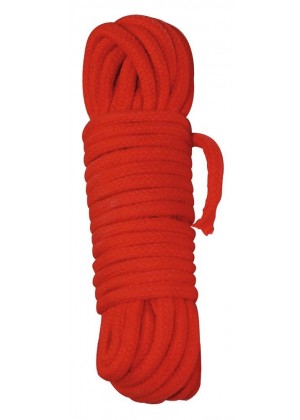 Красная веревка для связывания - 7 м.