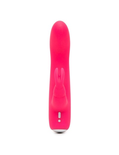 Розовый вибратор-кролик Rechargeable Mini Rabbit Vibrator - 15,2 см.