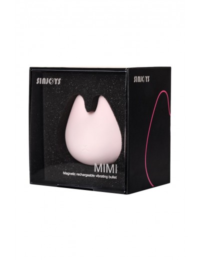 Нежно-розовый вибромассажер Sinjoys CAT Mimi
