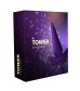 Фиолетовый анальный вибростимулятор Tower - 8,3 см.