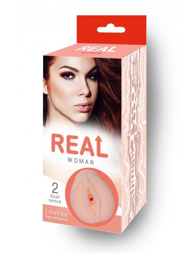 Реалистичный мастурбатор-вагина Real Woman